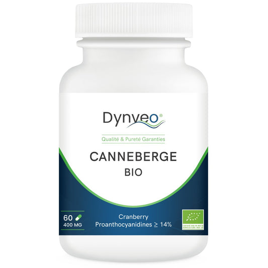 CANNEBERGE BIO (CRANBERRY) - 14% PACS - 400MG / 60 GELULES - goobio - and - zen