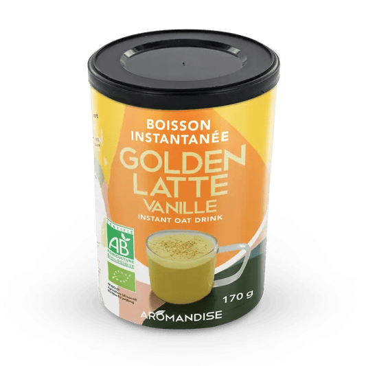 GOLDEN LATTE Vanille - 170 g - goobio - and - zen