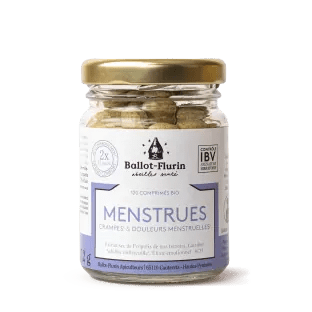 120 Comprimés Menstrues - crampes & douleurs menstruelles - NOUVEAUTE - goobio-and-zen