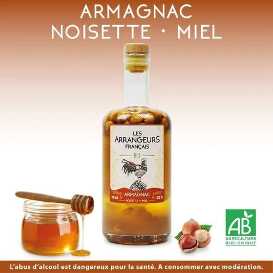 Armagnac Noisette & Miel - 70 cl - goobio-and-zen