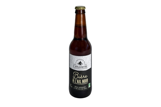 Bière à l'AIL NOIR - 33 cl - 6% vol. - goobio-and-zen