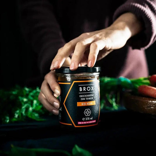 Bouillon d'os de poulet classique - 370 ml - goobio-and-zen