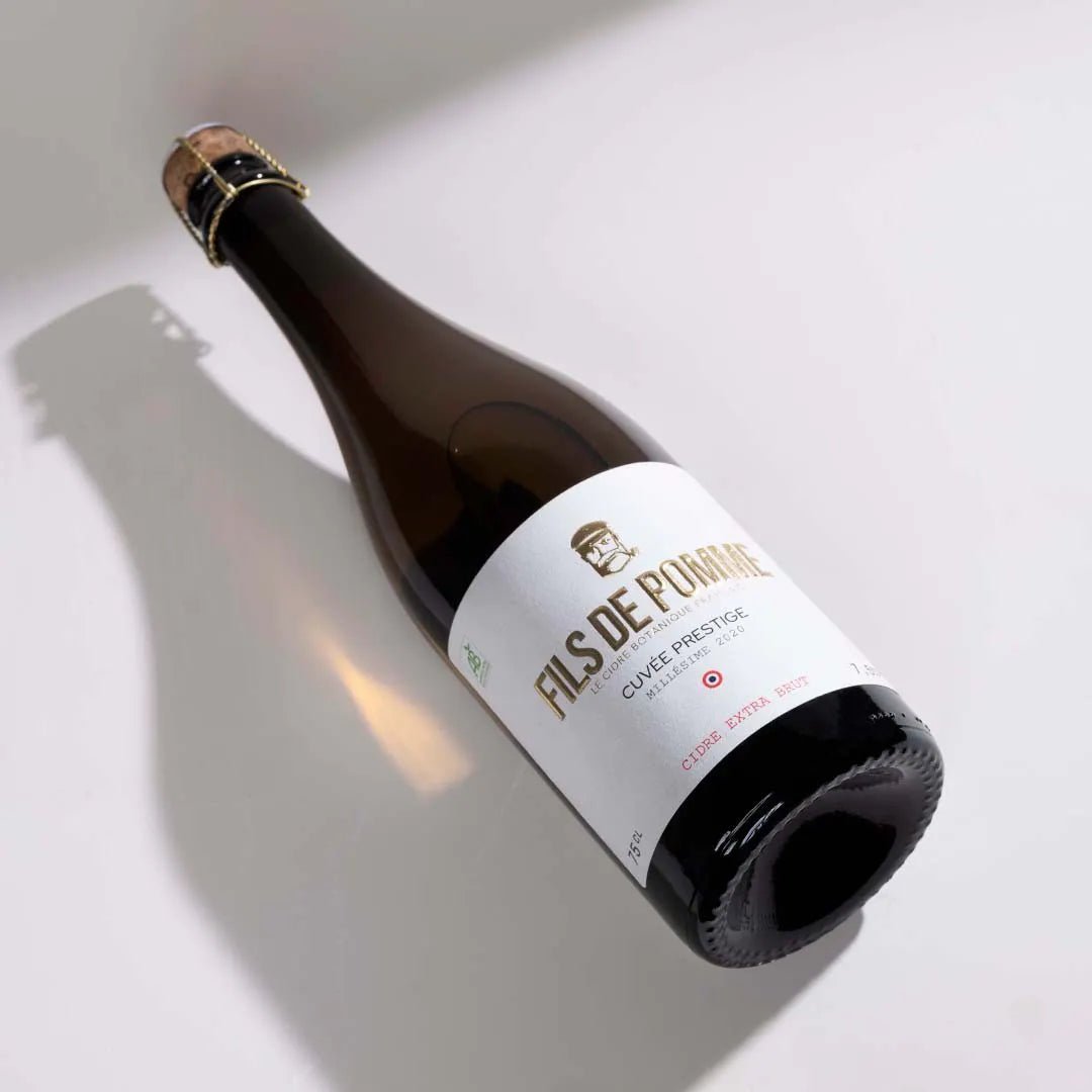 Cidre Millésimé Extra Brut Bio - Cuvée 2020 (75 cl) - goobio-and-zen