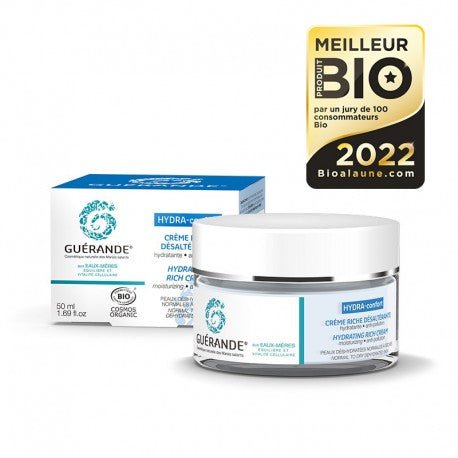 CRÈME RICHE DÉSALTÉRANTE : PEAUX SÈCHES Hydratante - Anti-pollution - goobio-and-zen