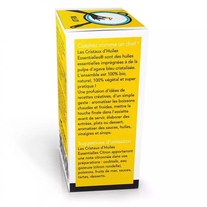 Cristaux Huile Essentielle - CITRON - 10 g - goobio-and-zen
