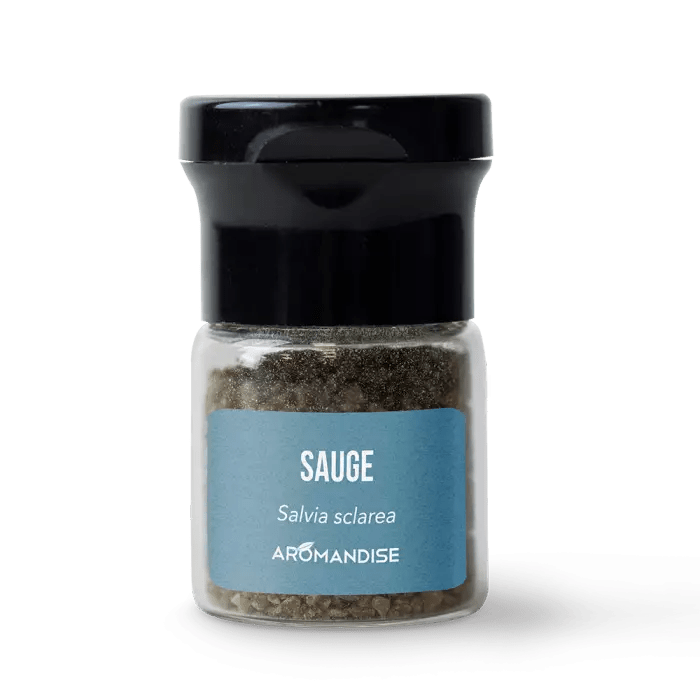 Cristaux Huile Essentielle - SAUGE - 10 g - goobio-and-zen