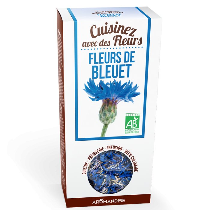 Fleurs à croquer - Fleurs de Bleuet - 15 g
