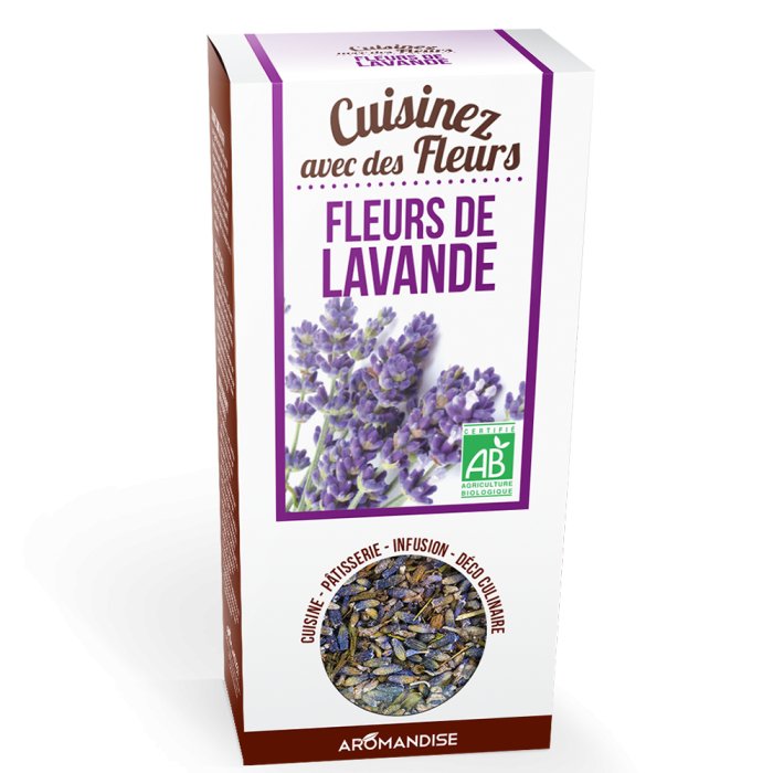 Fleurs à croquer - Fleurs de Lavande - 40 g