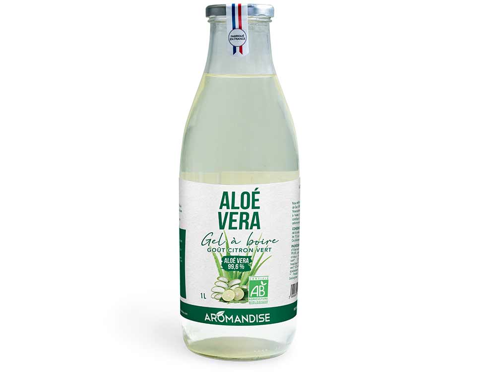 Gel de aloe vera y lima