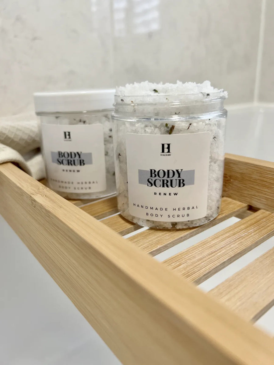 Gommage corporel, Gommage aromathérapie, Gommage aux herbes, Exfoliant corporel - NOUVEAUTE