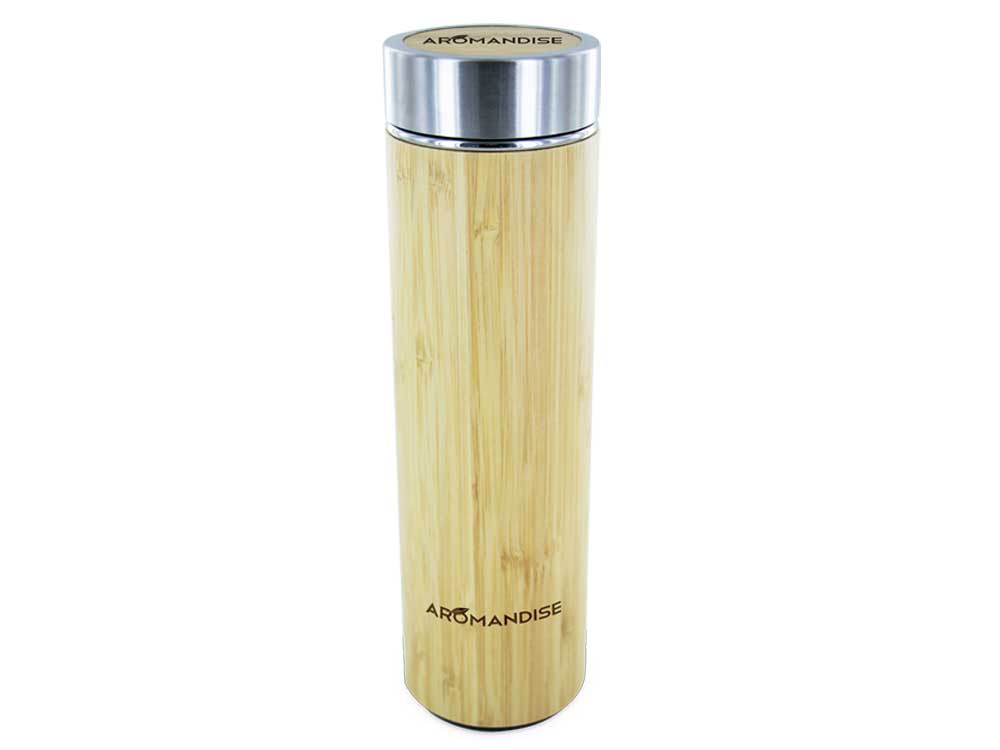 Gourde infuseur bambou - goobio-and-zen