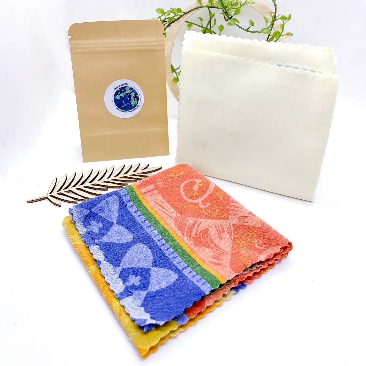 Kit DIY - Bee wrap emballage alimentaire - goobio-and-zen