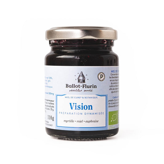 "Miel de CURE & Botanique" Vision -110 g - goobio-and-zen