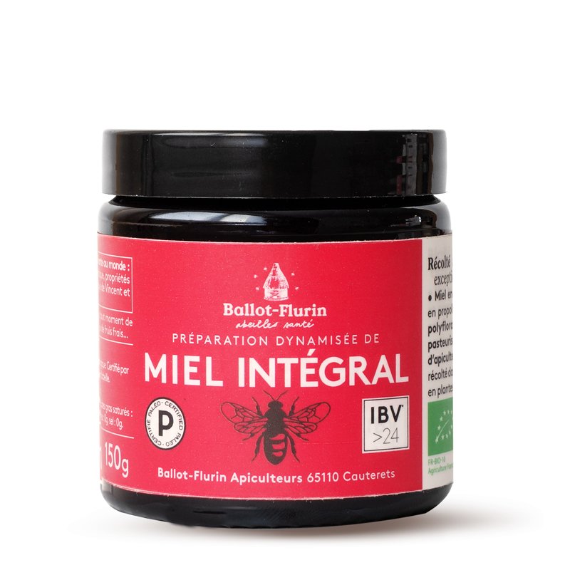 Miels Santé exclusivités Ballot-Flurin : Miel Intégral - goobio-and-zen