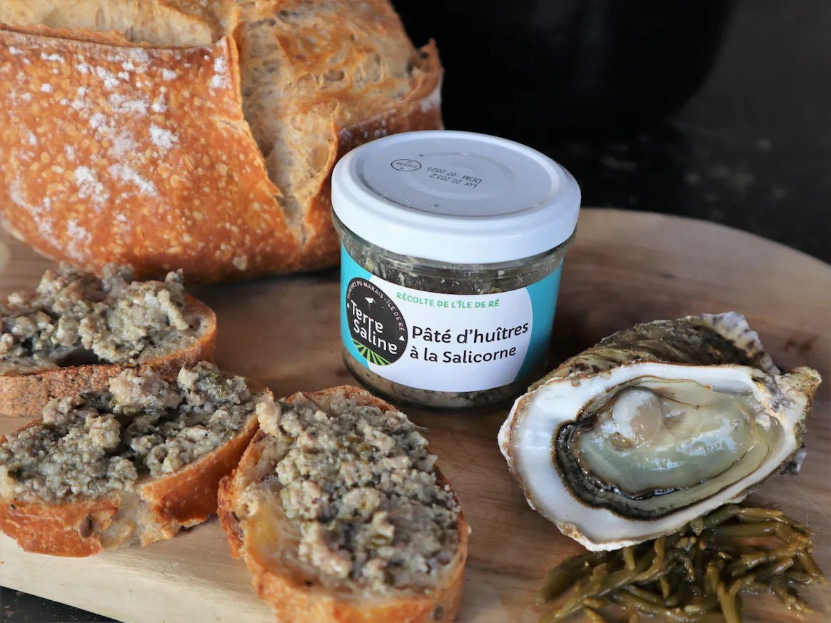 Pâté d'huîtres à la salicorne 90 g - goobio-and-zen