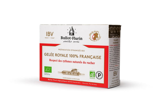 Préparation Dynamisée Gelée Royale française BIO - goobio-and-zen