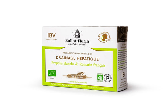 Préparation Dynamisée Propolis & Romarin -Drainage Hépatique - goobio-and-zen
