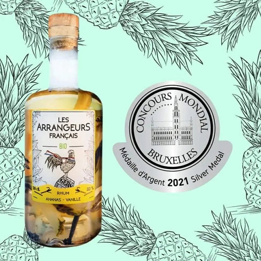 Rhum Ananas & Vanille - 70 cl - goobio-and-zen