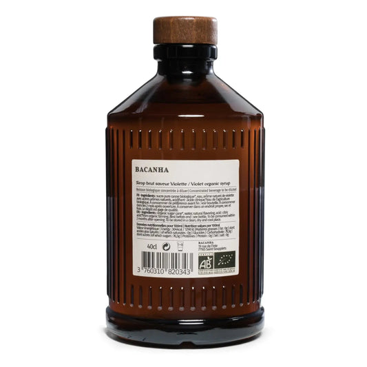 Sirop Brut - Violette - 400 ml - goobio-and-zen
