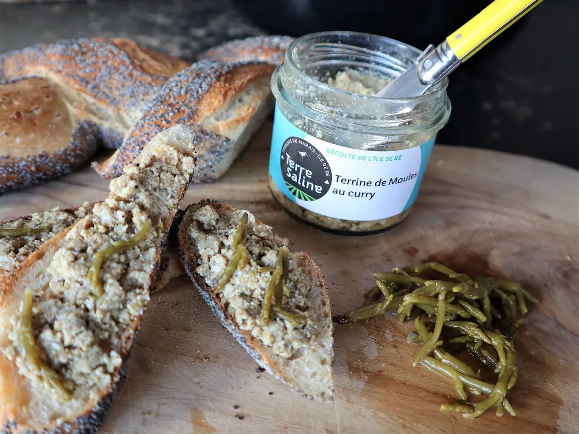 Terrine de moules au curry 90 g - goobio-and-zen