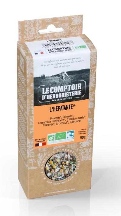 Tisane L'HEPATANTE (Drainante du Foie)- VRAC ou 20 Infusettes - goobio-and-zen