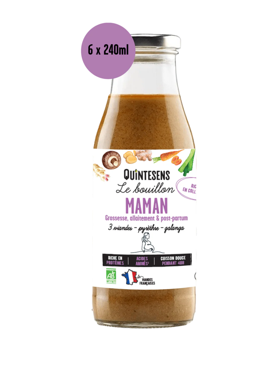 Bouillon Maman - 240 ml ou par 6*240 ml - goobio - and - zen
