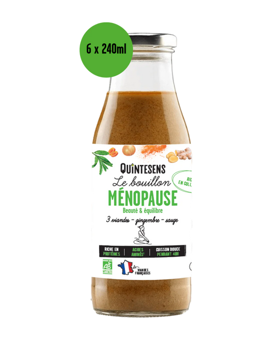 Bouillon Ménopause 240 ml ou 6*240 ml - goobio - and - zen