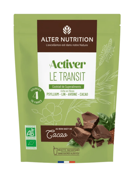 Cocktail Bio de super aliments Spécial transit intestinal au psyllium – 200 g - goobio - and - zen