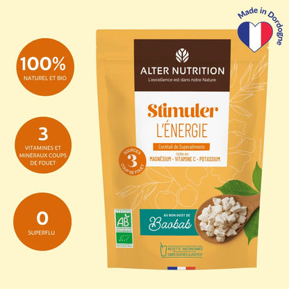 Cocktail Bio de super aliments Spécial Vitalité et anti - fatigue – 200 g - goobio - and - zen