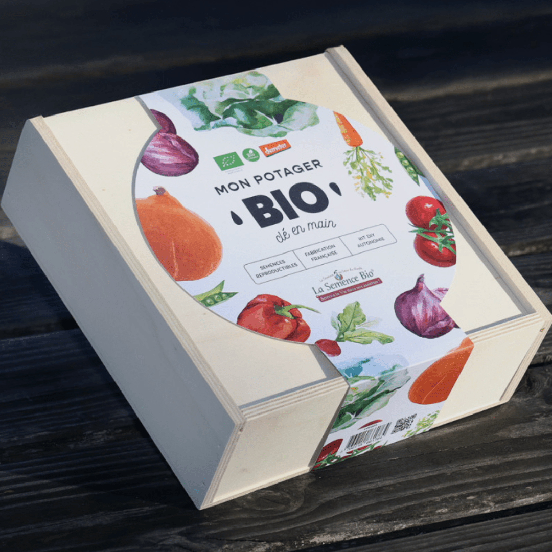 Coffret - Mon Potager Bio clé en main - goobio - and - zen