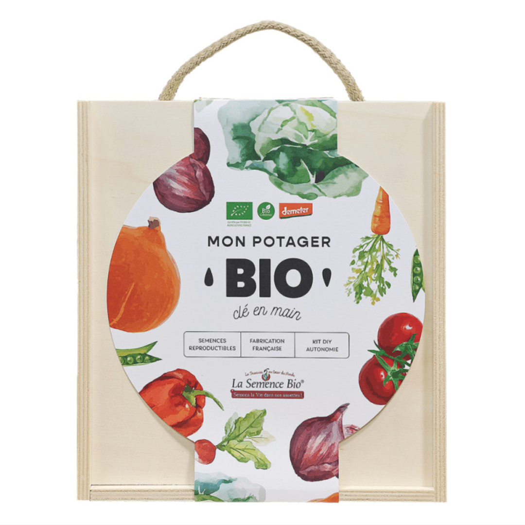 Coffret - Mon Potager Bio clé en main - goobio - and - zen