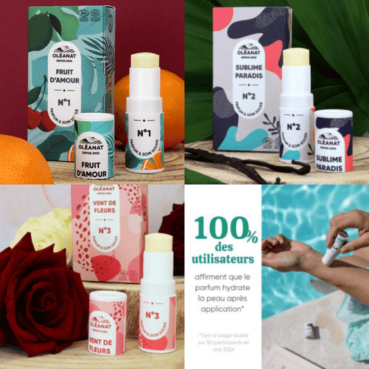 Coffret Parfum Solide (N°1 +N°2 +N°3) – Le Secret Naturel - goobio - and - zen