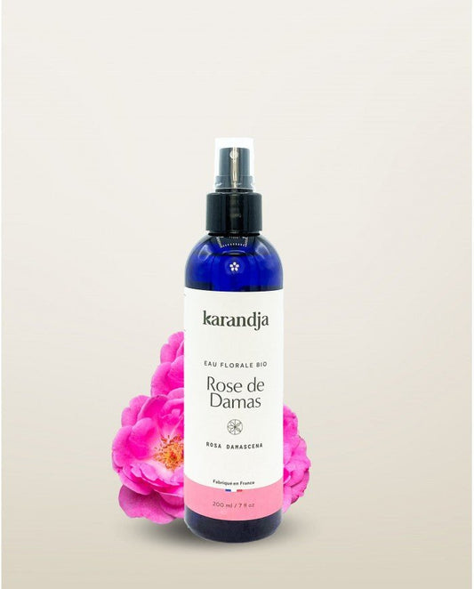Eau florale bio ROSE DE DAMAS - 200 ML - goobio - and - zen