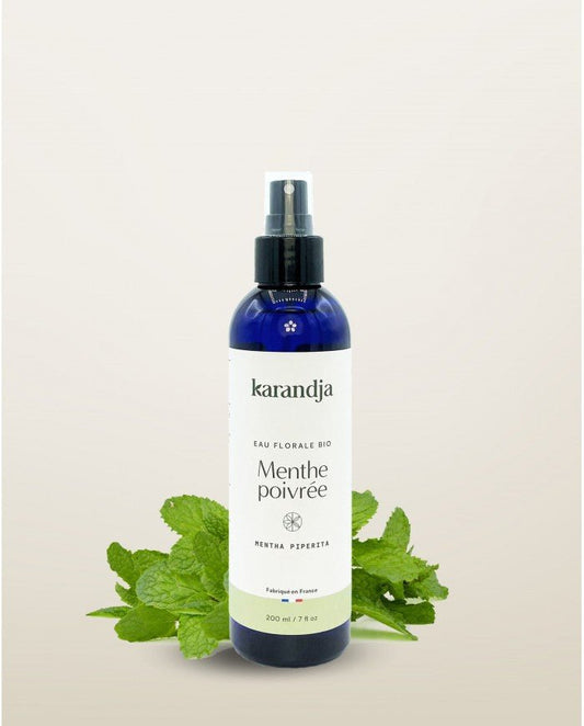 Eau Florale Menthe Poivrée BIO - 200 mL - goobio - and - zen