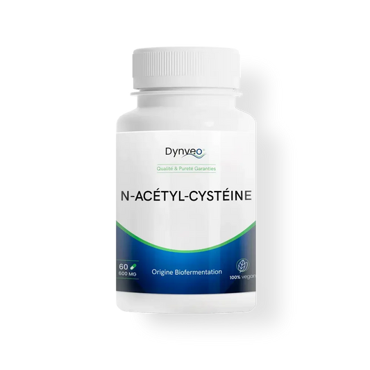 NAC : N-acétylcystéine pure - 60 gélules