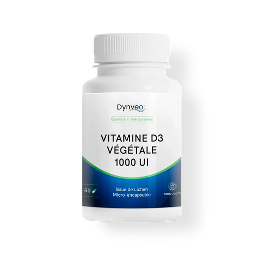 Vitamine D3 végétale - 60 gélules