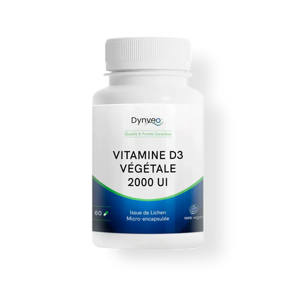 Vitamine D3 végétale - 60 gélules