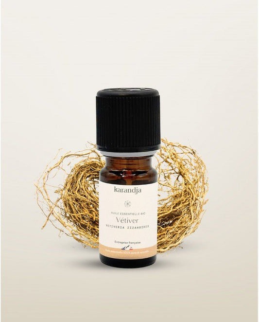 HE Vétiver BIO - 5 mL - NOUVEAUTE - goobio - and - zen