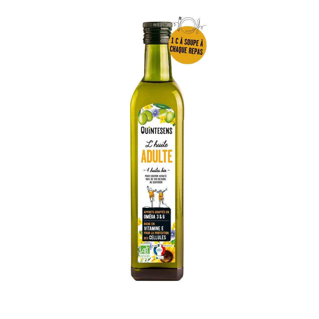 Huile Santé Ado & Adulte - 0,50 L ou 3*0,50L - goobio - and - zen