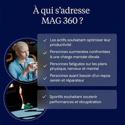 Complexe MAGNESIUM 360 - 120 gélules