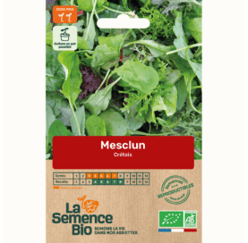 MESCLUN Crétois - Graines Bio - 1,5 g - goobio-and-zen