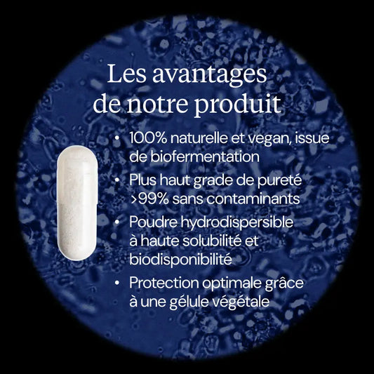 NAC : N-acétylcystéine pure - 60 gélules