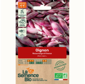OIGNON Rossa Lunga di Firenze - Graines Bio -0,75 g - goobio-and-zen