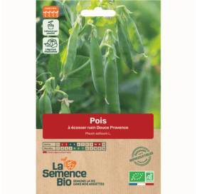 POIS à écosser Douce Provence - Graines Bio - 50 g - goobio-and-zen