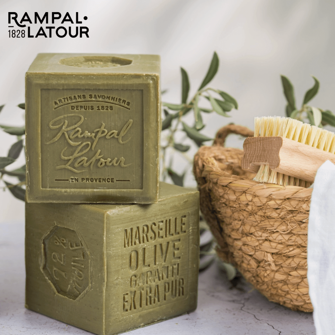 Savon de Marseille Vert à l'Huile d'Olive 600 G - goobio - and - zen