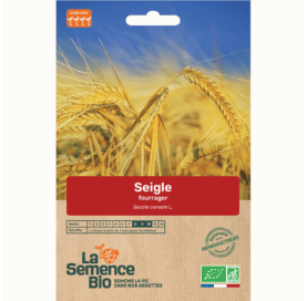 SEIGLE fourrager - Graines Bio - 75 g - goobio-and-zen
