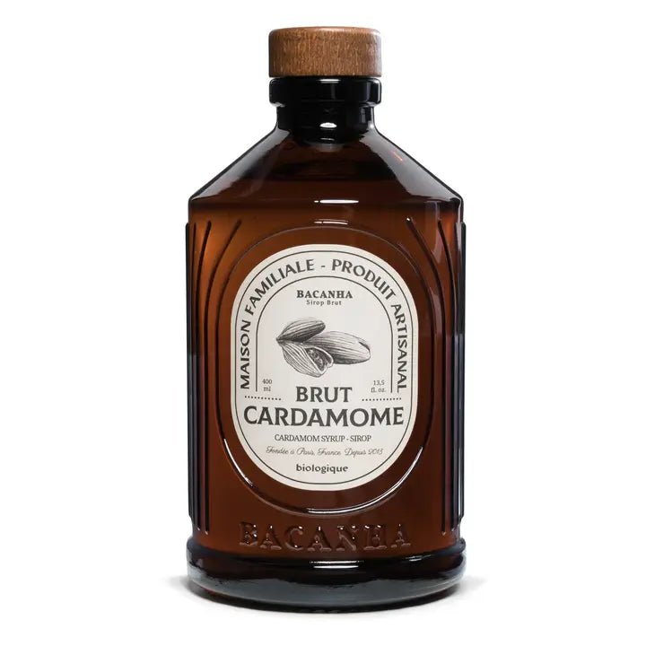 Sirop Brut Cardamome - 400 ml - goobio - and - zen