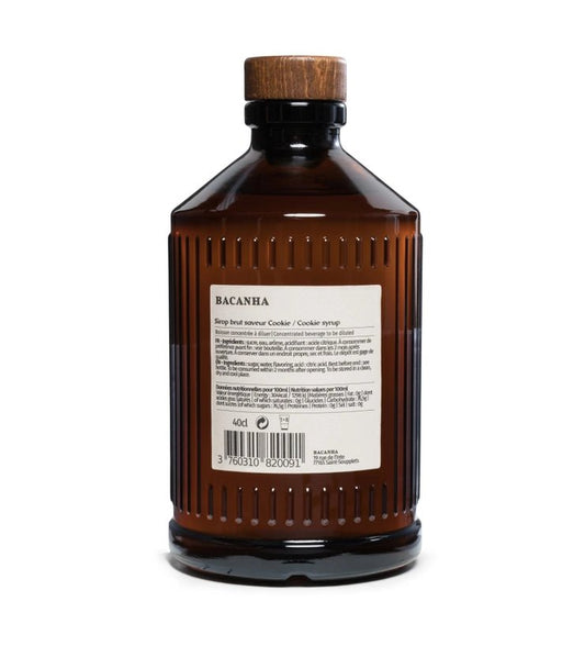 Sirop Brut Cookie - 400 ml - goobio - and - zen