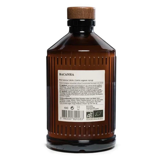 Sirop Brut Litchi - 400 ml - goobio - and - zen