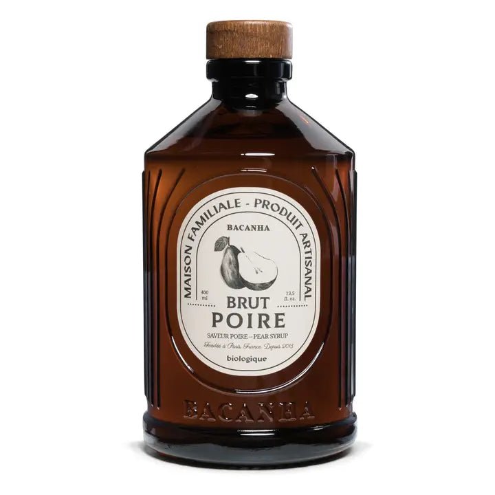 Sirop Brut Poire - 400 ml - goobio - and - zen